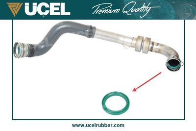 Уплотнительное кольцо, трубка нагнетаемого воздуха UCEL 15157 для RENAULT FLUENCE