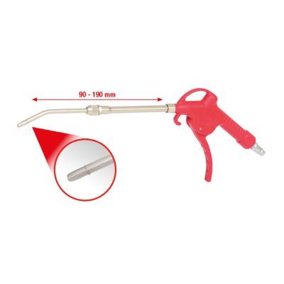 KS TOOLS Išsiurbimo ir prapūtimo pistoletas (pneumatinis)