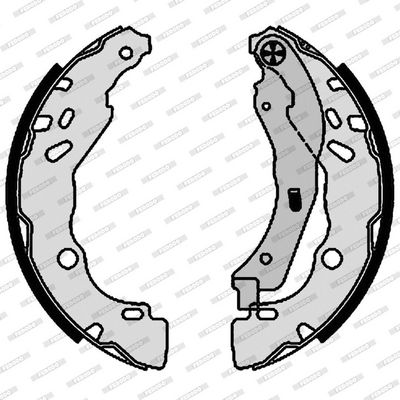 SET SABOTI FRANA FERODO FSB4159 2