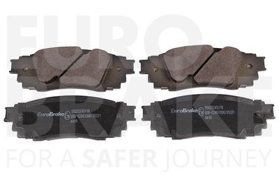 EUROBRAKE 55022245118 Тормозные колодки и сигнализаторы  для LEXUS RX (_L2_) 200t AWD (AGL25_)