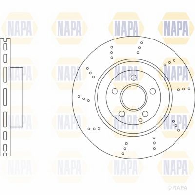 Brake Disc NAPA NBD5845