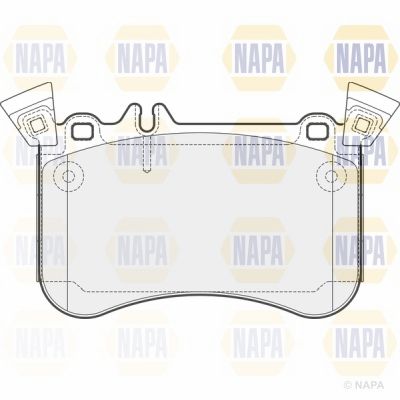 Brake Pad Set NAPA PBP7105