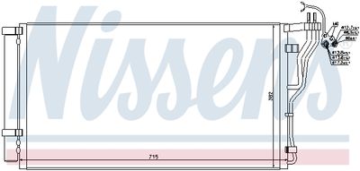 CONDENSATOR CLIMATIZARE NISSENS 940347 6