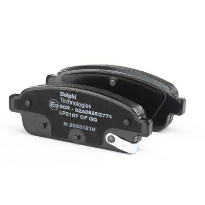 BREMSBELAGSATZ SCHEIBENBREMSE DELPHI LP2167 6
