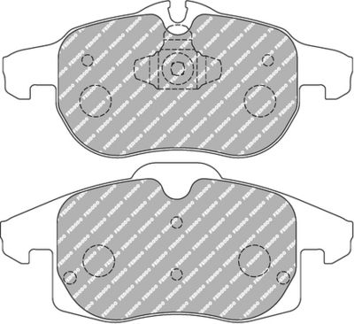 BREMSBELAGSATZ SCHEIBENBREMSE