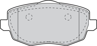 BREMSBELAGSATZ SCHEIBENBREMSE VALEO 301761 1