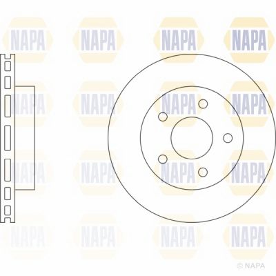 Brake Disc NAPA PBD8163