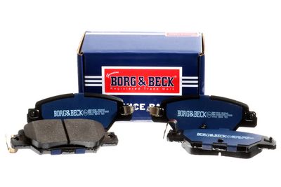 комплект спирачно феродо, дискови спирачки BORG & BECK BBP2598
