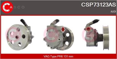 Гидравлический насос, рулевое управление CASCO CSP73123AS для AUDI Q5