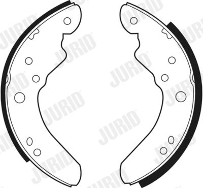 JURID 361195J Ремкомплект барабанных колодок для FORD TRANSIT Автобус (V_ _) 2.0 (VAS, VBLVIL, VLS, VUL, VZS) JURID 361195J Ремкомплект барабанных колодок для FORD TRANSIT Автобус (V_ _) 2.0 (VAS, VBLVIL, VLS, VUL, VZS)
