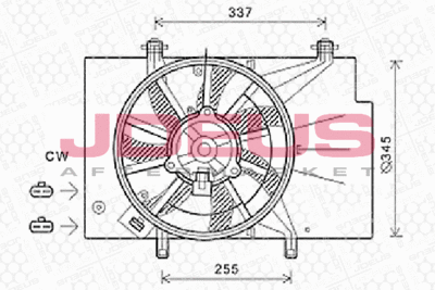 LüFTER MOTORKüHLUNG