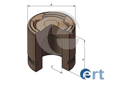 Поршень, корпус скобы тормоза ERT 151429-C для OPEL KARL