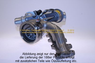 LADER AUFLADUNG SCHLÜTTER TURBOLADER 16600226 2