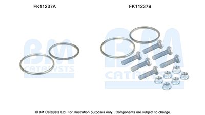 Monteringssæt, sod-/partikelfilter BM Catalysts FK11237
