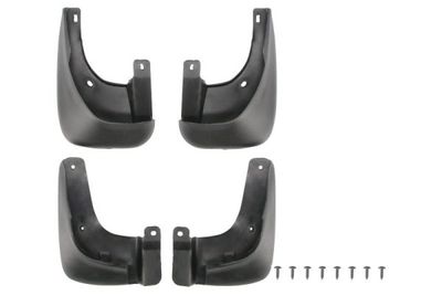 Spatlap Achter/Voor Links/Rechts (set 4 stuks.) past: HYUNDAI ELANTRA IV 11.05-12.11