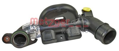 Rezonator, chłodzenie powietrza doładowania METZGER AUTOTEILE 2400409