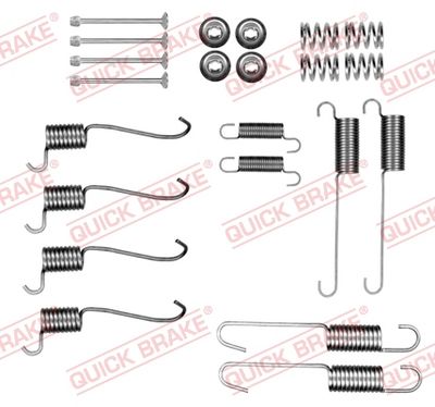 комплект принадлежности, спирани челюсти QUICK BRAKE 105-1904