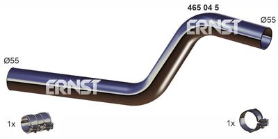 Zestaw naprawczy (rurowy), filtr sadzy/filtr cząstek stałych ERNST R1620217