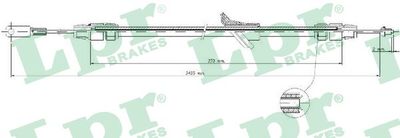 Cable Pull, parking brake C0982B