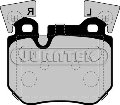 Brake Pad Set JURATEK JCP071