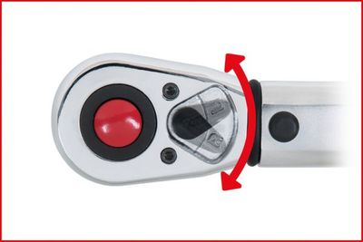 Momentový klíč s řehtačkou 1/2" ERGOTORQUE®precision, 40–200 Nm KS TOOLS 516.6542