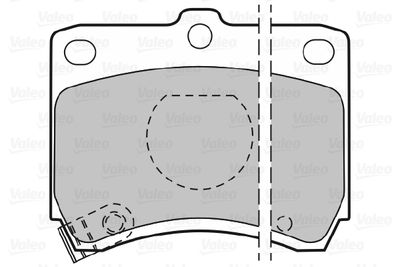 SET PLACUTE FRANA FRANA DISC VALEO 598268 1