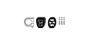 SET MONTARE SISTEM DE ESAPAMENT HJS 82337305