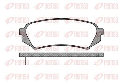 Brake Pad Set, disc brake 0706.00