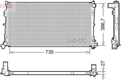 DENSO Kühler, Motorkühlung