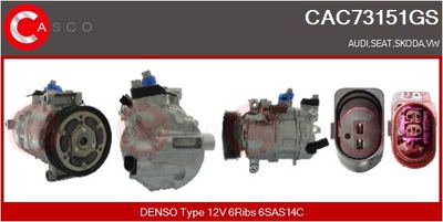 COMPRESOR CLIMATIZARE CASCO CAC73151GS