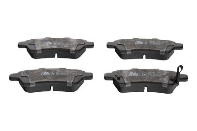 Remblokken set Achter , past: NISSAN NAVARA NP300, PATHFINDER III, XTERRA 2.5D/3.0D/4.0 10.04-