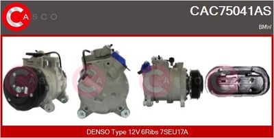 COMPRESOR CLIMATIZARE CASCO CAC75041AS