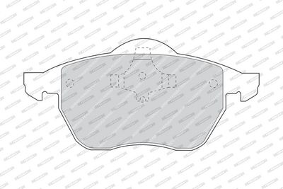 SET PLACUTE FRANA FRANA DISC FERODO FDB969 1