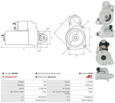 STARTER AS-PL S6756S 4