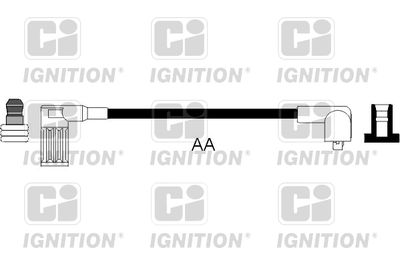 Комплект проводов зажигания QUINTON HAZELL XC599 для FIAT CINQUECENTO