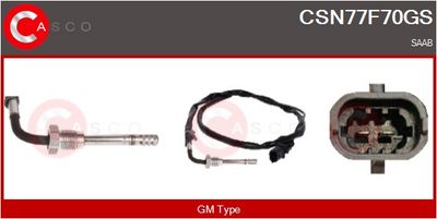 SENZOR TEMPERATURA GAZE EVACUARE CASCO CSN77F70GS
