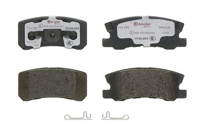 SET PLACUTE FRANA FRANA DISC BREMBO P54031X 1