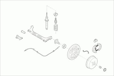 Układ kierowniczy SACHS RENAU-TWING-RS003