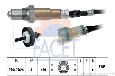 FACET 10.7487 Лямбда-зонд  для SUZUKI GRAND VITARA I (FT, HT) 2.5 V6 24V 4x4 (TD62, SQ 625)