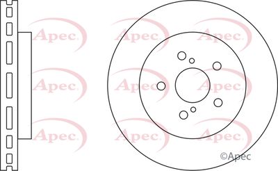 Brake Disc APEC DSK2580