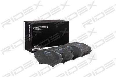 Комплект тормозных колодок, дисковый тормоз RIDEX 402B0732 для MAZDA RX-8