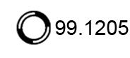 Uchwyt, system wydechowy ASSO 99.1205
