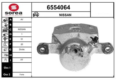 STARTCAR 6554064 Тормозной суппорт для SUZUKI SWIFT IV (FZ, NZ) 1.3 DDiS (AZG 413D) STARTCAR 6554064 Тормозной суппорт для SUZUKI SWIFT IV (FZ, NZ) 1.3 DDiS (AZG 413D)