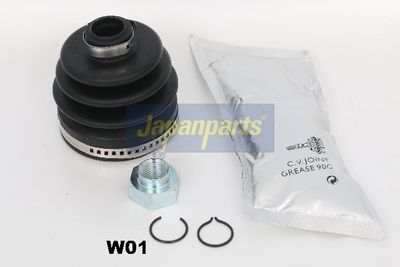 комплект маншон, полуоска JAPANPARTS KB-W01