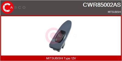 CASCO CWR85002AS Кнопка склопідйомника для MITSUBISHI (Митсубиши)