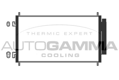 AUTOGAMMA 105422 Радиатор кондиционера для HONDA CR-V III (RE_) 2.0 i-VTEC 4WD (RE5, RE2)