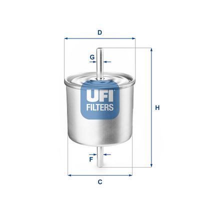 Топливный фильтр UFI 31.514.00 для FORD STREET