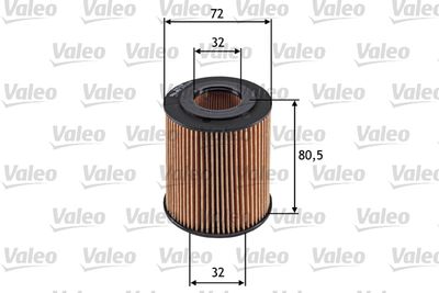VALEO 586551 Масляный фильтр  для BMW 5 (Бмв 5)