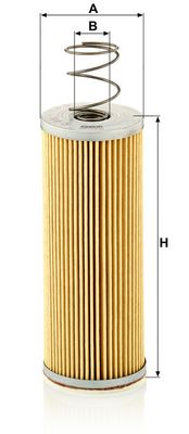 MANN-FILTER - Vzduchový filter , C 718/1