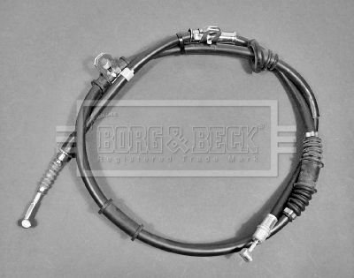 Тросик, cтояночный тормоз BORG & BECK BKB1686 для MITSUBISHI COLT